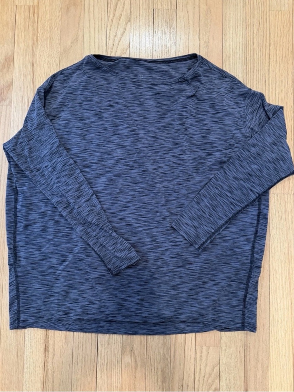 Lululemon Black & Purple Long Sleeve Top (W- 12)
